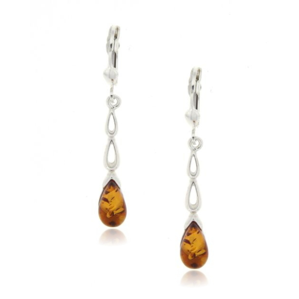 Amber Hanging earring model E2-023