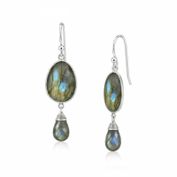 Labradorite Hanging earring model E5-075