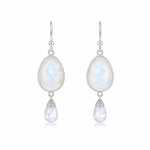 Rainbow Moonstone Hanging earring model E5-075
