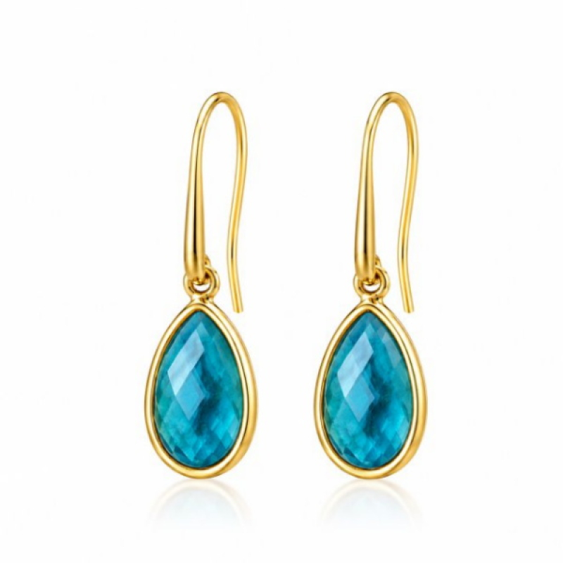 Apatite Hanging earring model E5g-089