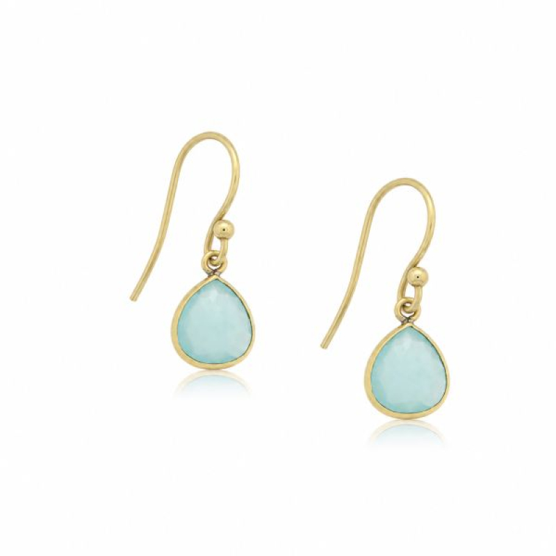 Chalcedony Earrings model E5g-044