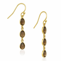 Smoky Quartz Hanging earring E5g-049