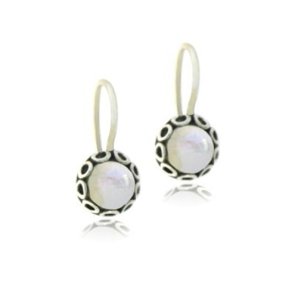 Regenboog Maansteen Oorhanger model E6-002