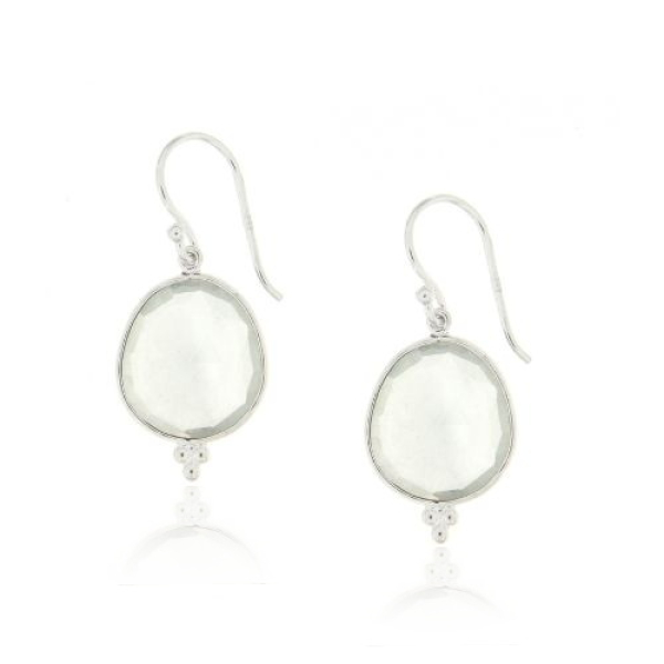 Prasiolite Hanging earring model E6-006