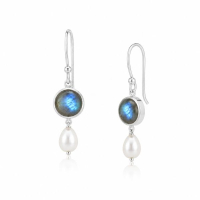Labradorite Hanging earring model E6-009