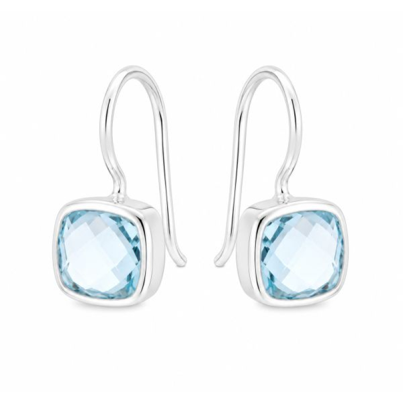 Blue Topaz Hanging earring model E6-012
