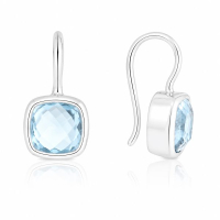 Blue Topaz Hanging earring model E6-012