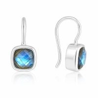 Labradorite hanging earring model E6-012