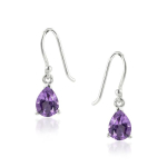 Amethyst Hanging earring model E6-013