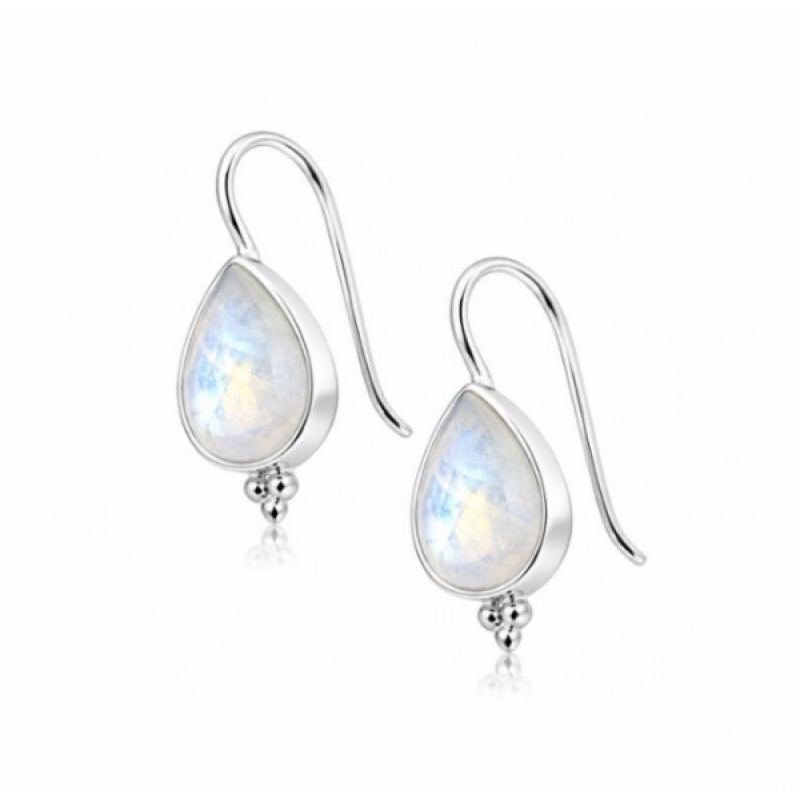 Rainbow Moonstone Hanging earring model E6-017