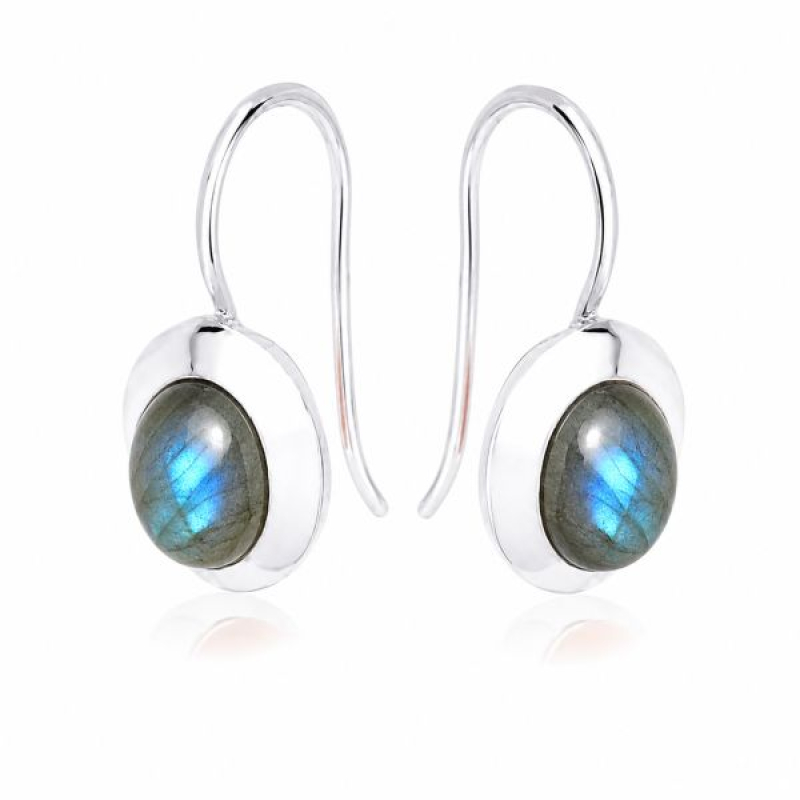 Labradorite Hanging earring model E6-020