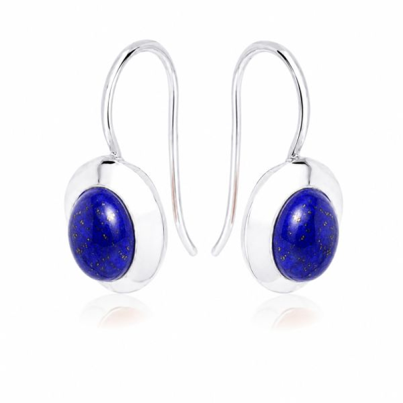 Lapis Lazuli Hanging earring model E6-020