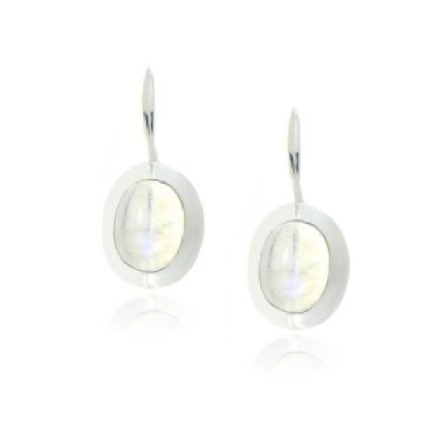 Regenboog Maansteen Oorhanger model E6-020