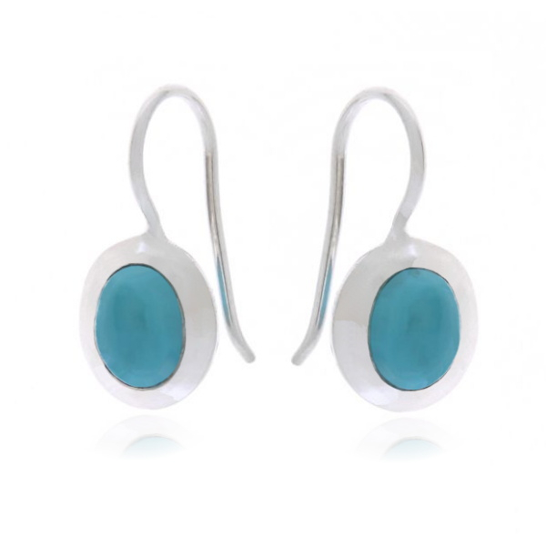 Turkoois Oorhanger model E6-020