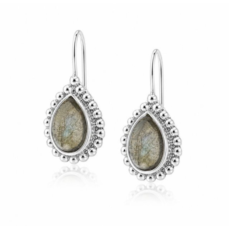 Labradorite Hanging earring model E6-035