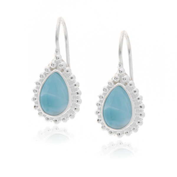 Larimar Hanging earring model E6-035