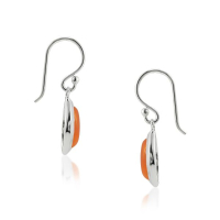 Carnelian Hanging earring model E6-040