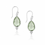 Prasiolite Hanging earring model E6-041