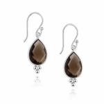 Smoky Quartz Hanging earring model E6-041