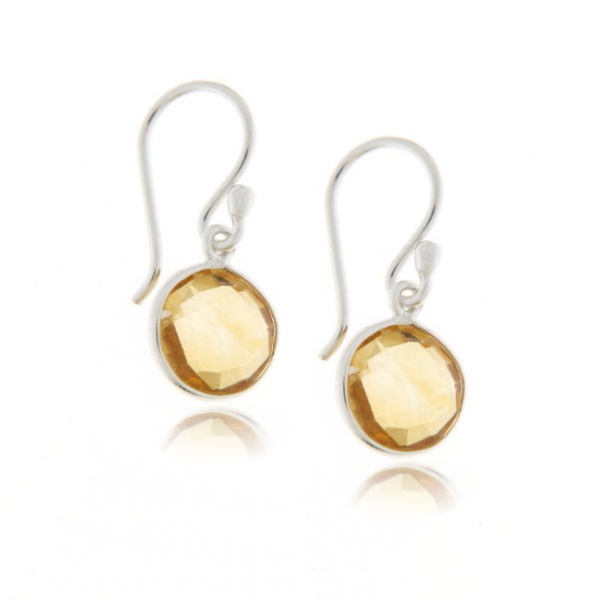 Citrine Earring model E6-047