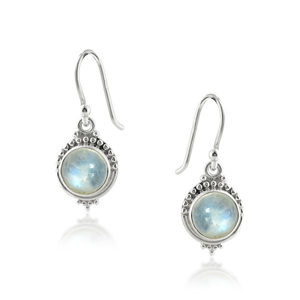 Regenboog Maansteen Oorhanger model E6-056