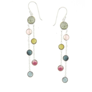 Tourmaline Hanging earring model E6-059