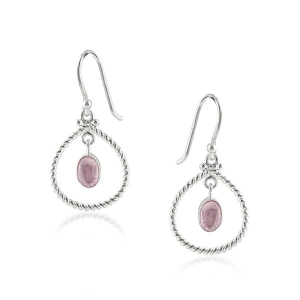 Pink Tourmaline Hanging earring model E6-060