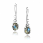 Labradorite Hanging earring model E7-019