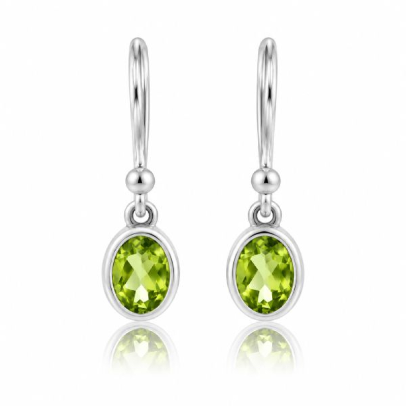 Peridot Hanging earring model E7-019
