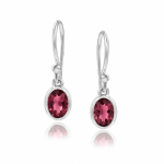 Tourmaline, pink Hanging earring model E7-019