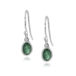Emerald Hanging earring model E7-019