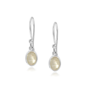Rainbow Moonstone Hanging earring model E7-019