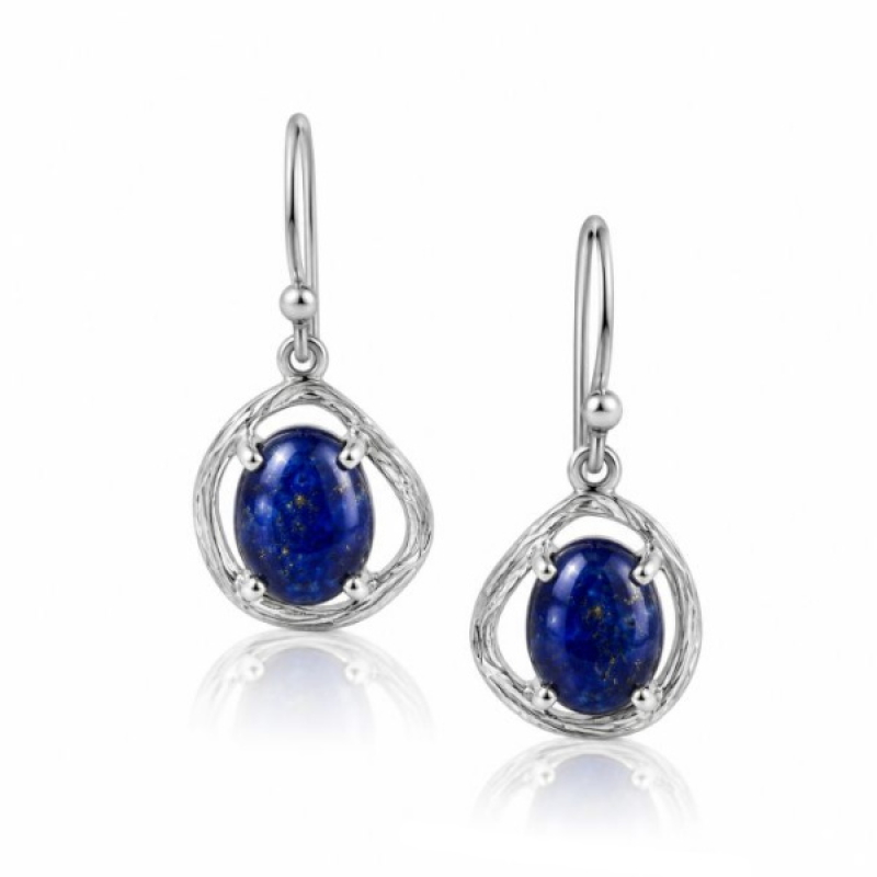 Lapis Lazuli Hanging earring model E7-021