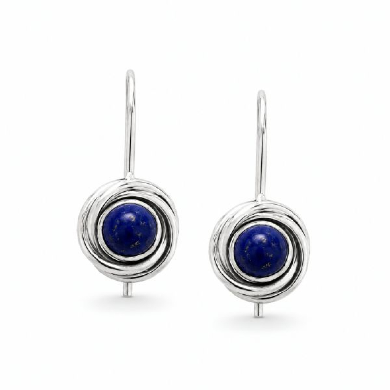 Lapis Lazuli Oorhanger model E9-105