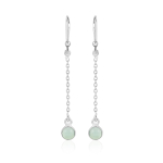 Chalcedony aqua Earring model E9-111