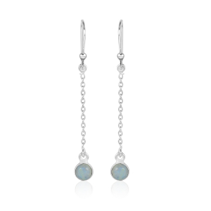 Rainbow Moonstone Earring model E9-111 Rainbow Moonstone Earring model E9-111