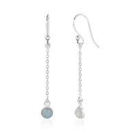 Rainbow Moonstone Earring model E9-111
