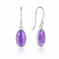 Amethyst Hanging earring model E9-117