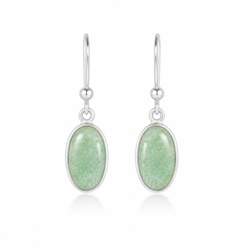 Aventurine Hanging earring model E9-117