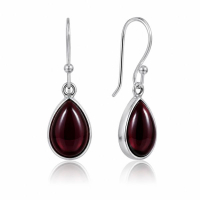 Garnet Hanging earring model E9-118