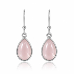 Rose Quartz Hanging earring model E9-118