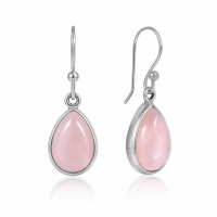 Rose Quartz Hanging earring model E9-118