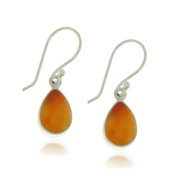 Carneool Oorhangers model E9-118