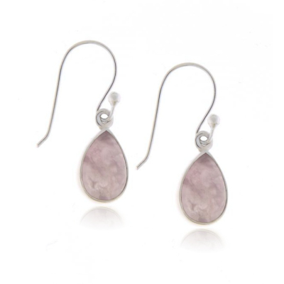 Rose Quartz Hanging earring model E9-118