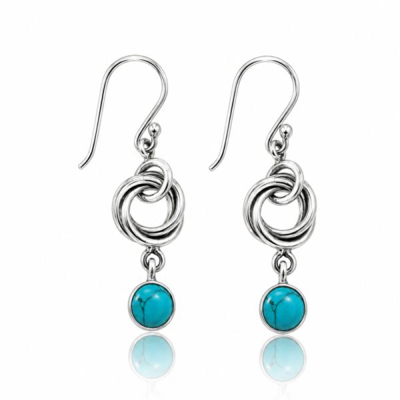 Turquoise Hanging earring model E9-119