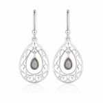 Labradorite Hanging earring model E9-123