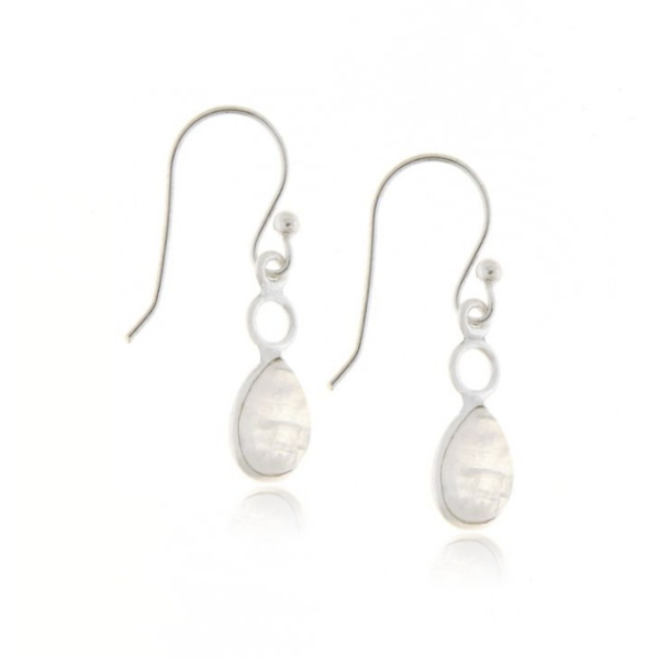 Regenboog Maansteen Oorhanger model E9-125