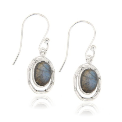 Labradorite Hanging earring model E9-126