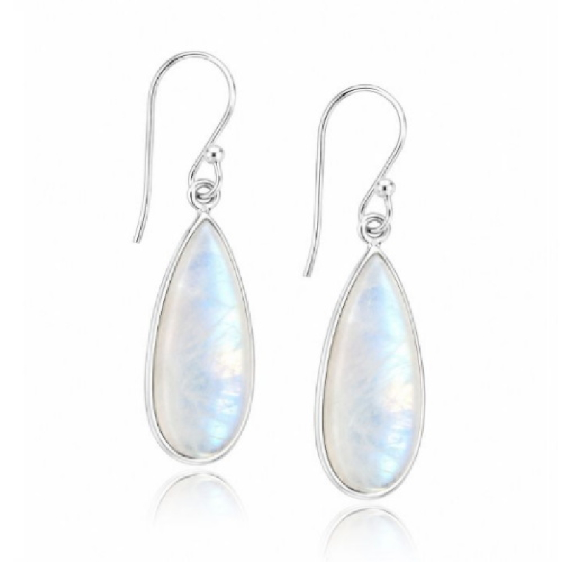 Rainbow Moonstone Hanging earring model E9-127
