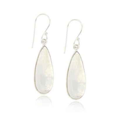 Rainbow Moonstone Hanging earring model E9-127